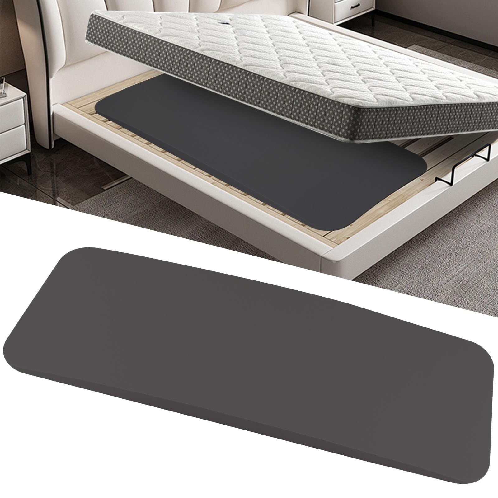 60″ L Sagging Mattress Dip Fixer High Density Under Mattress Foam for Sinking…