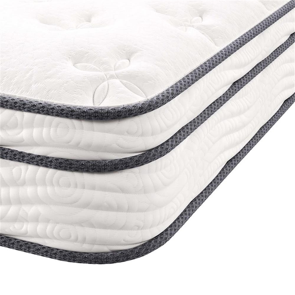 Modway Jenna 8″ Modern Innerspring and Foam Narrow Twin Mattress in White