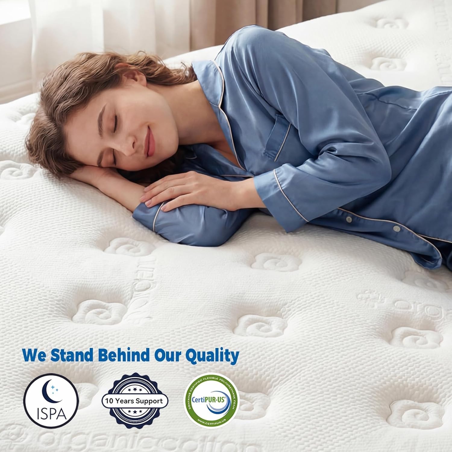 King Mattress,12 Inch king size Mattress in a Box, Medium Firm Hybrid Mattress w