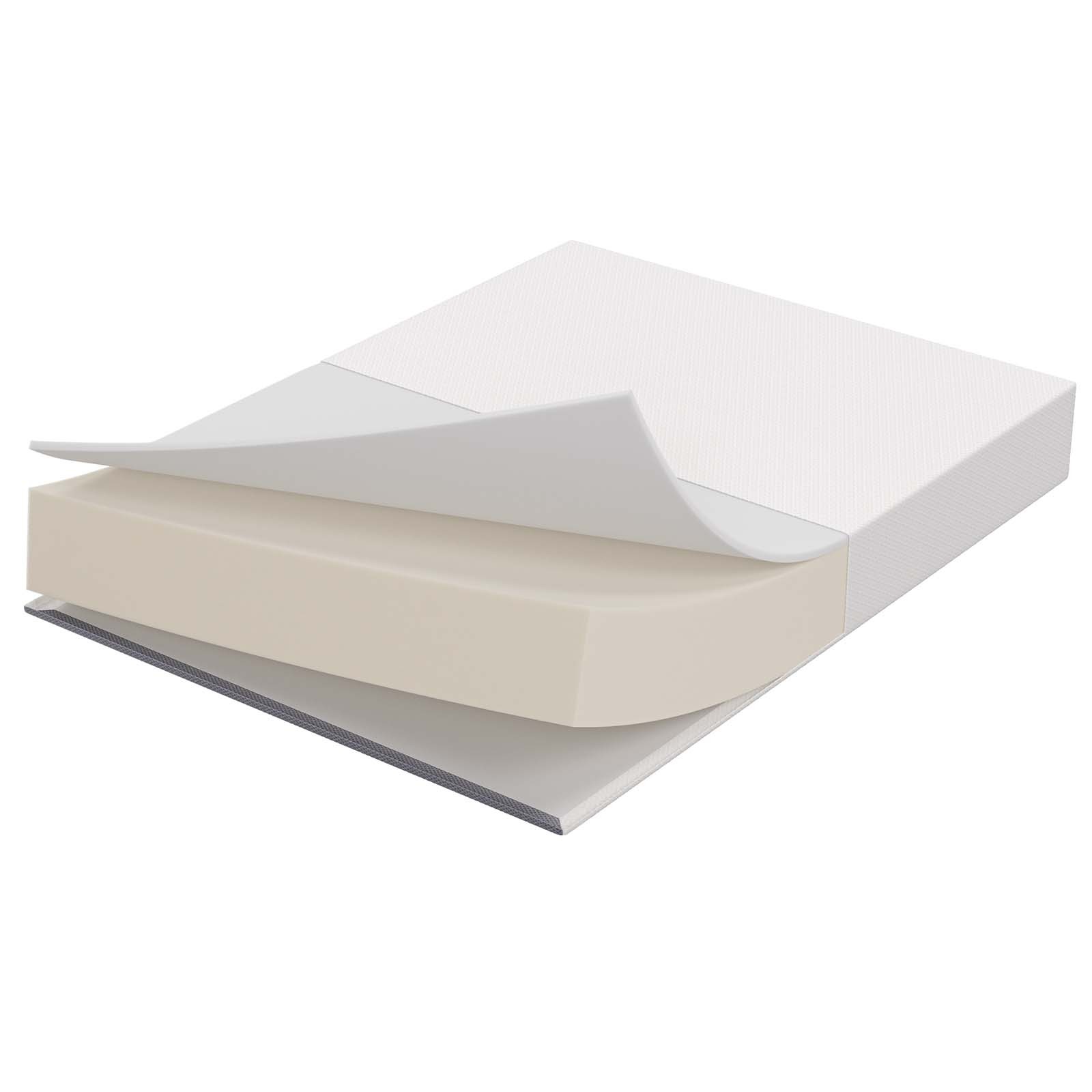 Modway Mila Firm 10″ Fiberglass Free Memory Foam Twin Mattress for Kids