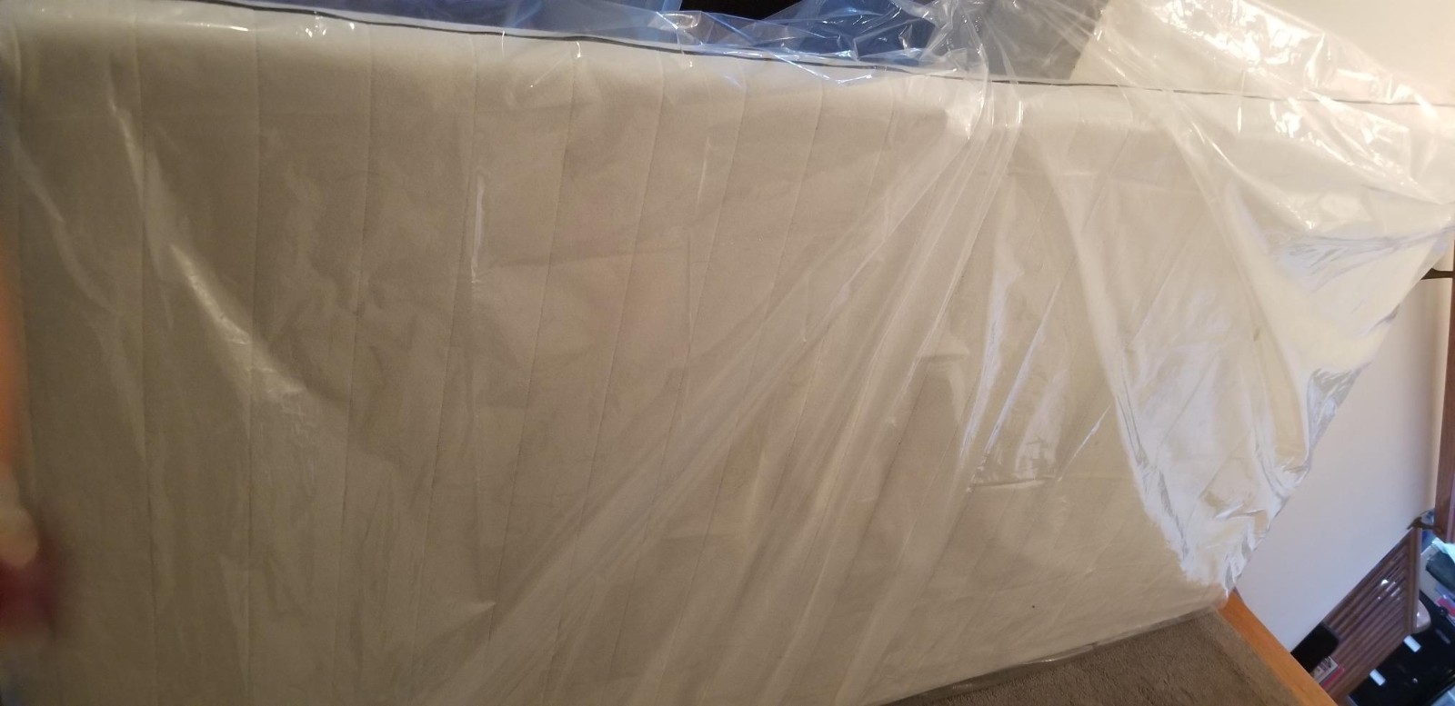 Clear Twin Mattress Storage Bag – Durable 87” x 39” x 10” Protection For Moving