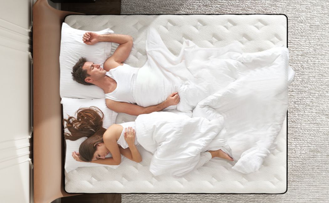 10″12″14″ Twin Full Queen King Size Mattress Hybrid Foam Pocket Coils Bed In Box