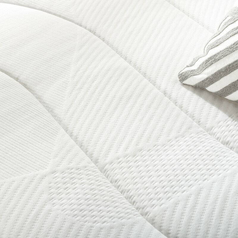 Twin Size Medium 8″ Inch Innerspring Mattress HD Foam Steel Coils Edge Support