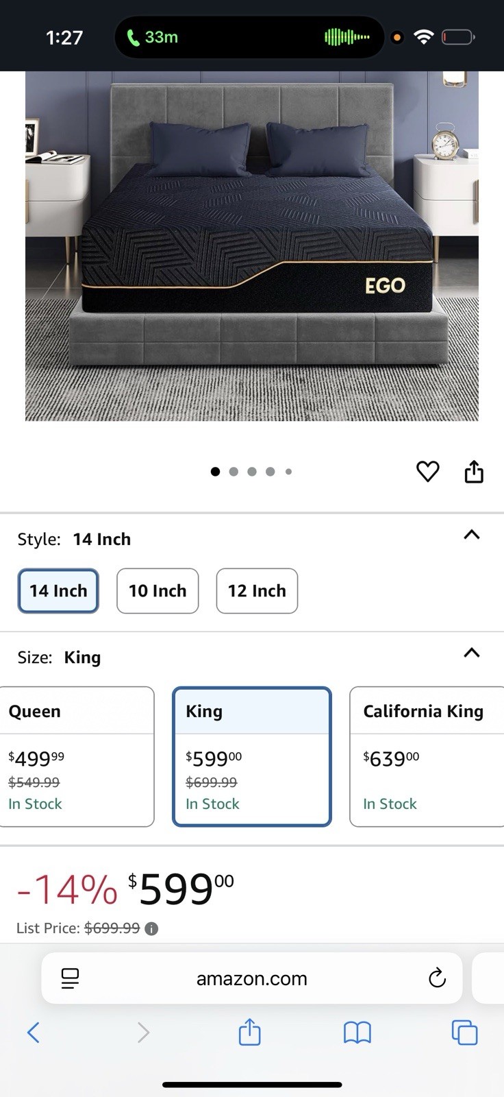 King Mattress Brand New