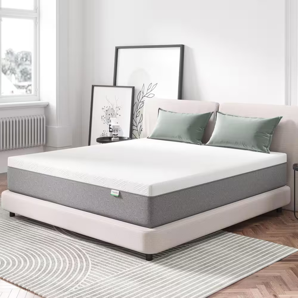 Tight Top 12 In. Medium Gel Memory Foam Twin XL Mattress, Oeko-Tex Standard 100