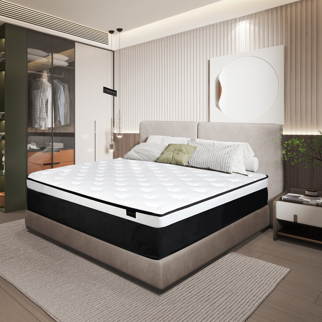 12” Mattress Twin Full Queen King Size Luxury Medium InnerSpring Bed in a box