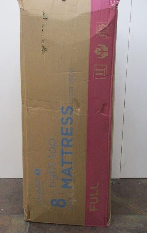 Full Size 8″ Tight Top Mattress in a box Slumber 1 Bed Mattress 75L X 54W X8H