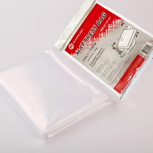 K Mattress Bags for Moving and Storage, Twin/Full Size 54-Inch by 87-Inch