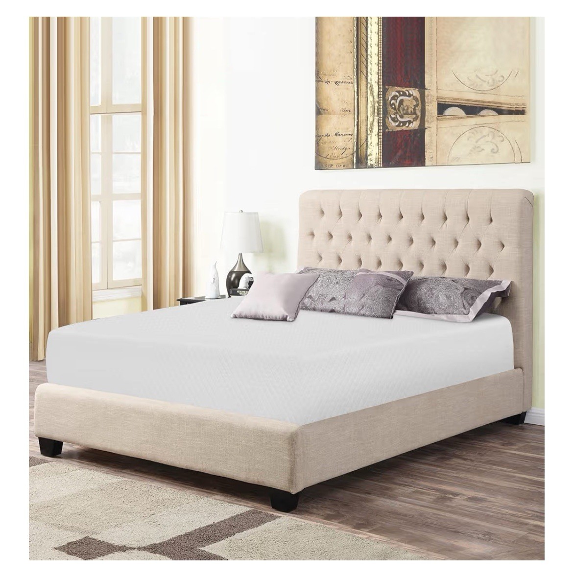 PayLessHere 8 Inch Full Size Gel Memory Foam Mattress Fiberglass Free – C5