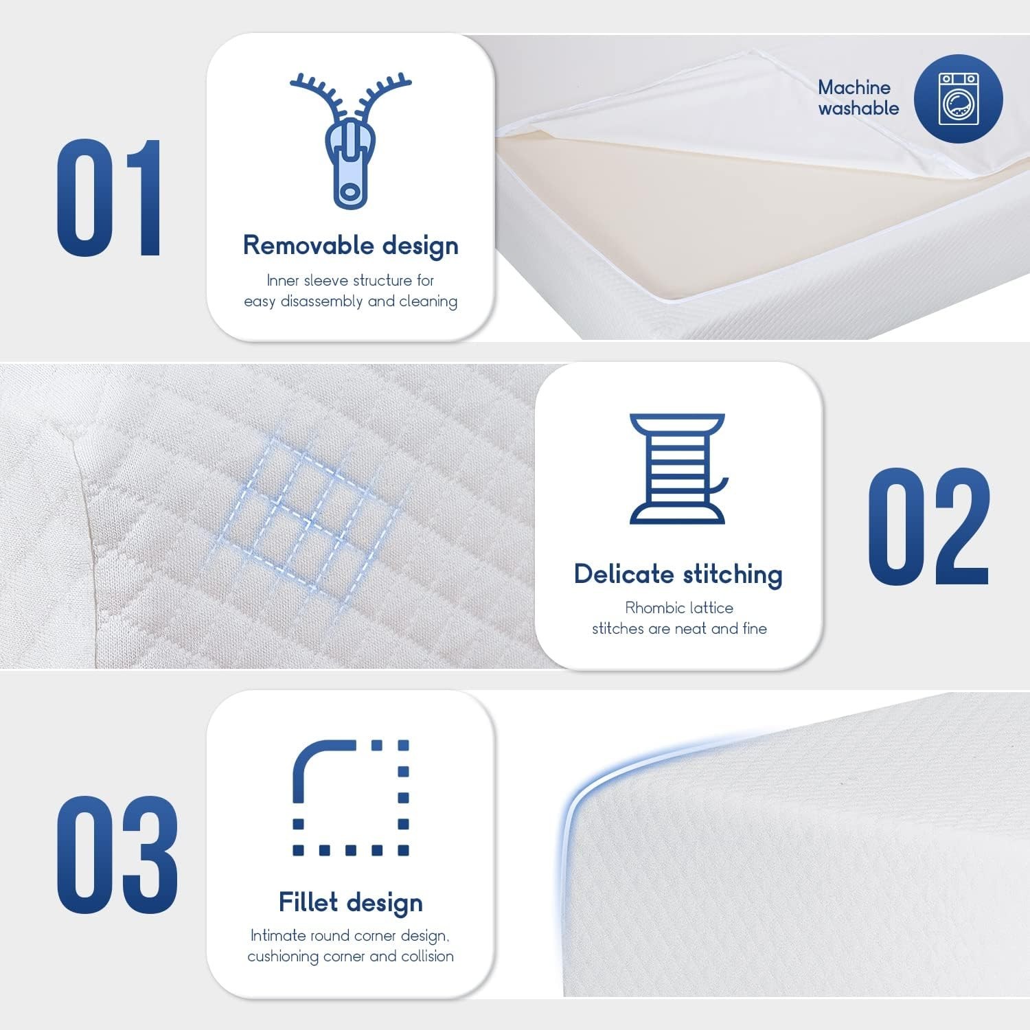 Luxurious 6-Inch Twin Gel Memory Foam Mattress, Medium Firm – CertiPUR Certified