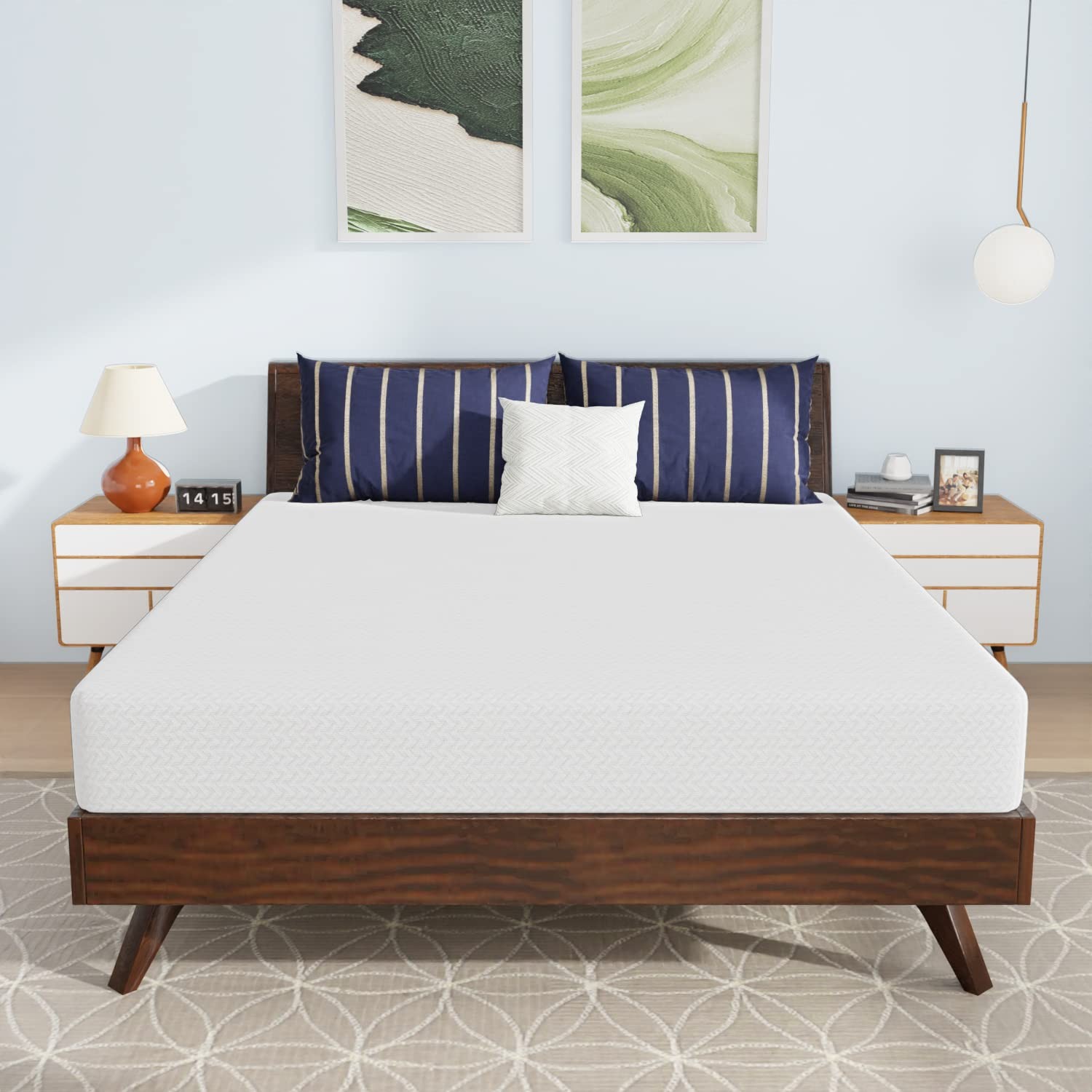 Memory Foam Mattress Cooling Infused Mattress 8 inch Mattress CertiPUR-Certif…
