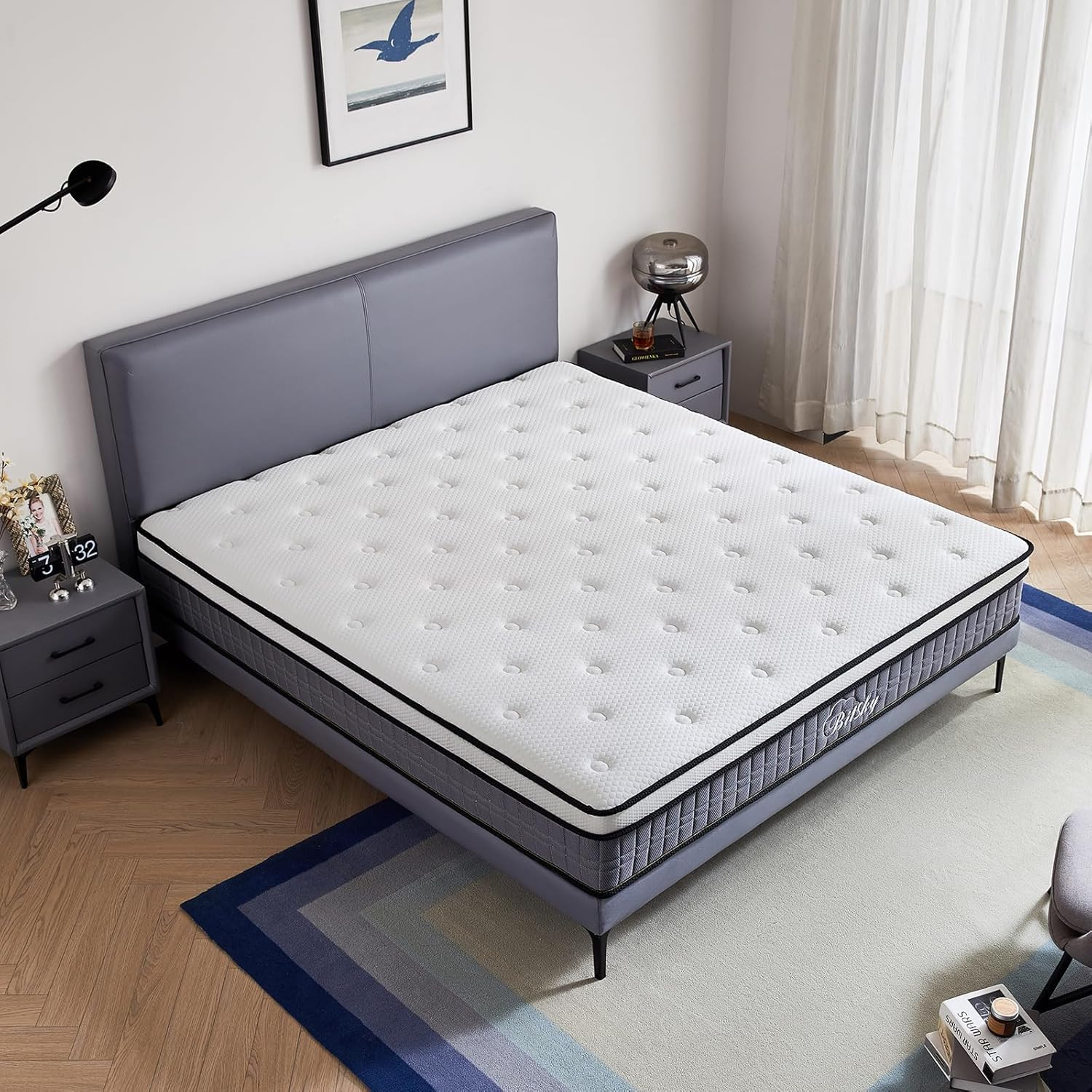 Full Size Mattress – 10 Inches Gel Memory Foam Hybrid Mattress in a Box, Full Ma