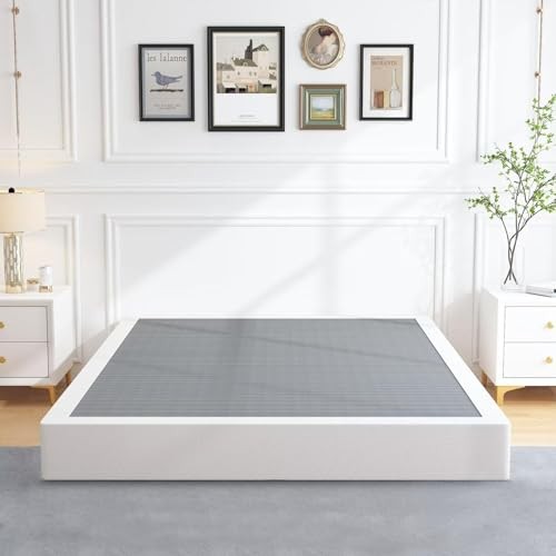 Box Springs 9 Inch Heavy Duty Metal Box Spring Mattress Foundation Queen