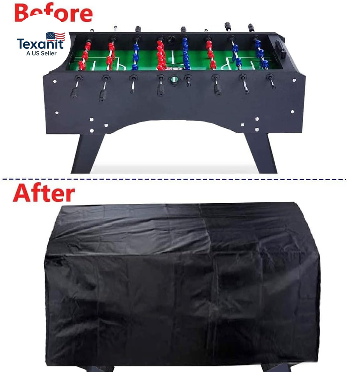 Foosball Table Protection – Waterproof Outdoor/Indoor UV Resistant Foosball Tabl