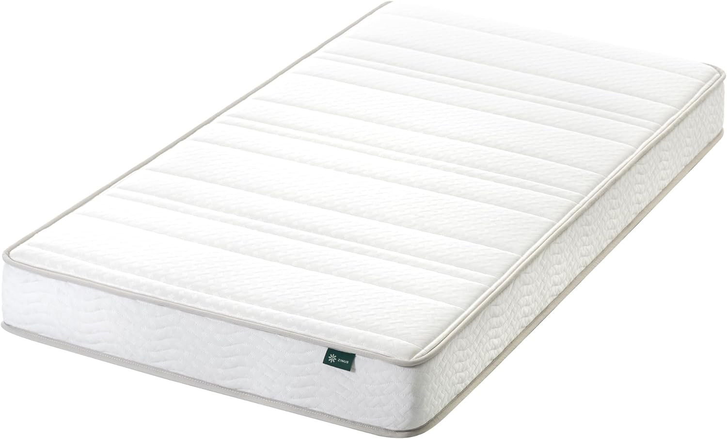 8″ Twin Foam & Spring Hybrid Mattress, Medium Firm, Safe & Durable, Boxed