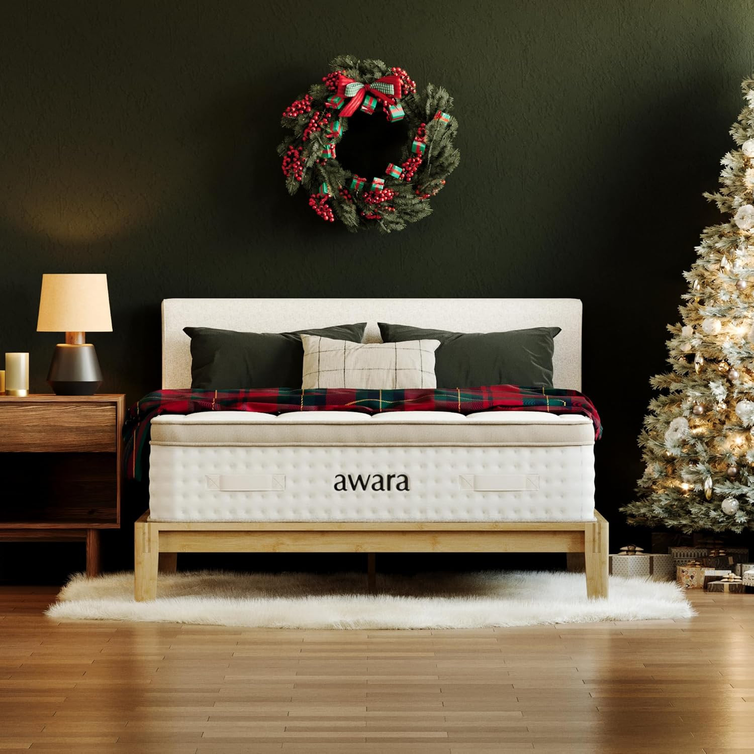 Natural Hybrid Full Mattress 10 Inch – Certified Organic Natural Latex – Sustain