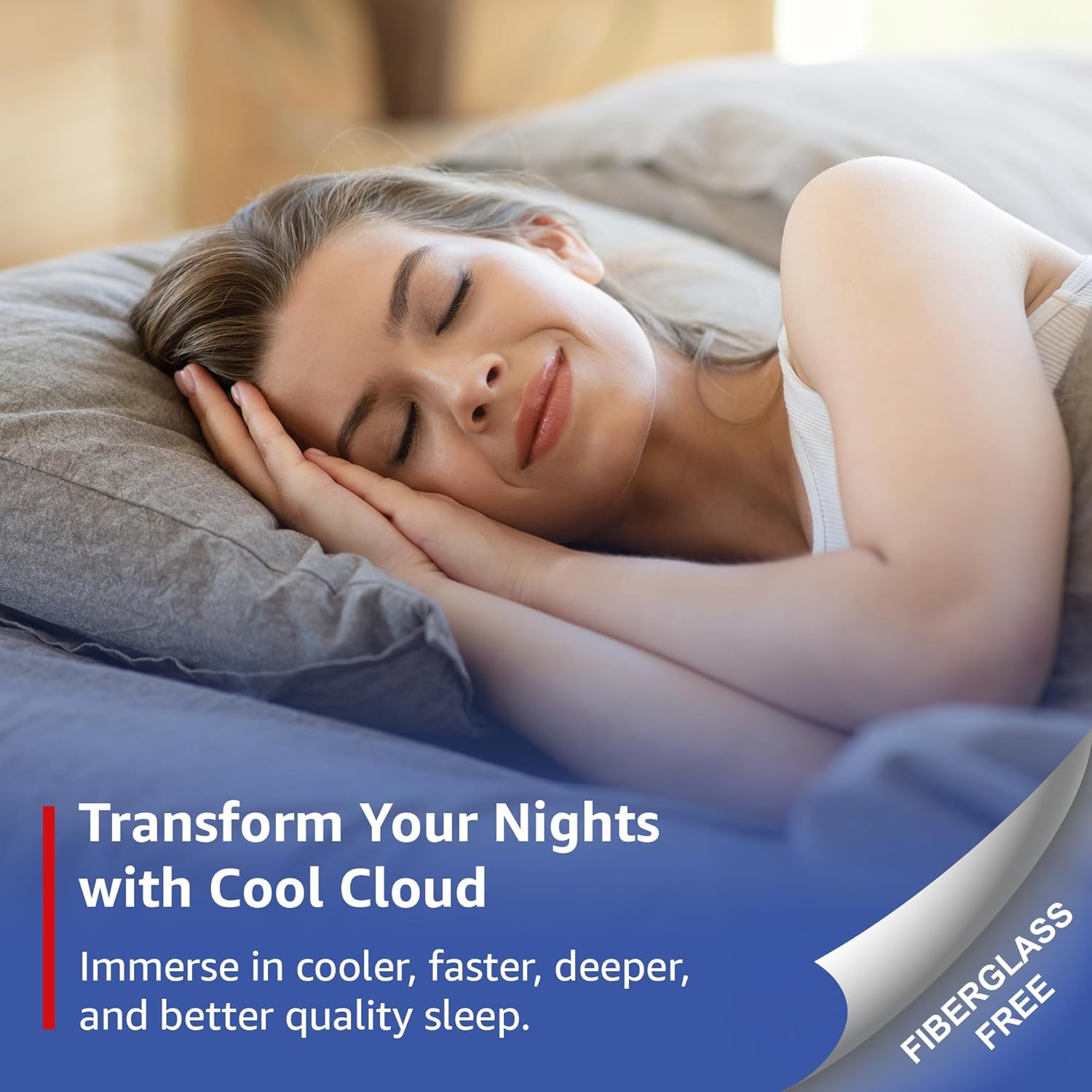 Cool Cloud 14″ Queen Gel Memory Foam Mattress for Back Pain Relief & Comfort