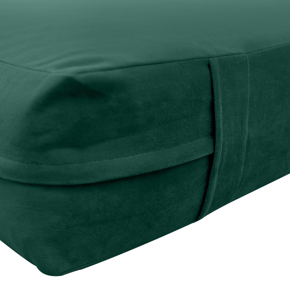 Knife Edge 6″ FULL 75x54x6 Velvet Indoor Daybed Mattress |COVER ONLY|-AD317