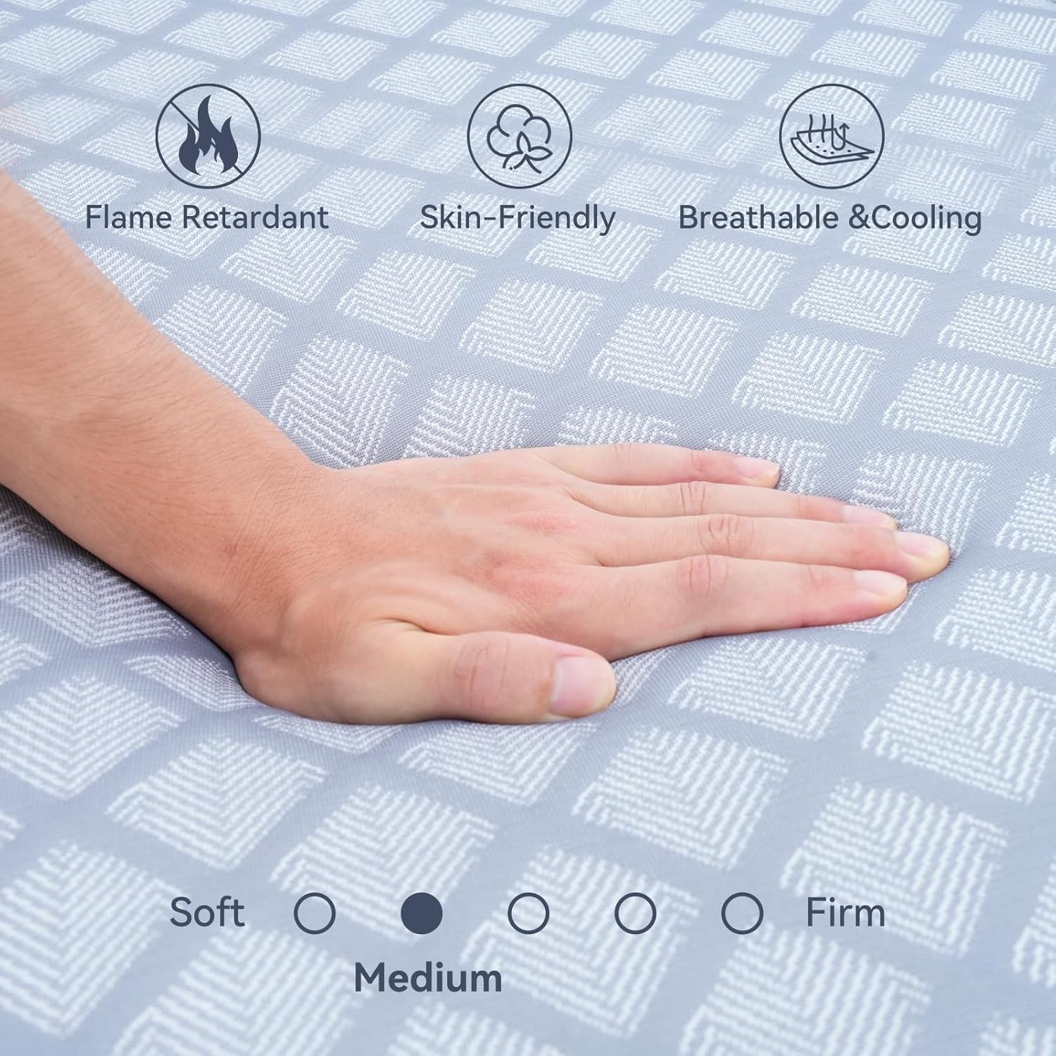 Foldable Sofa Bed Replacement Mattress Memory Foam 4″ Pull Out Sofa Bed Mattress