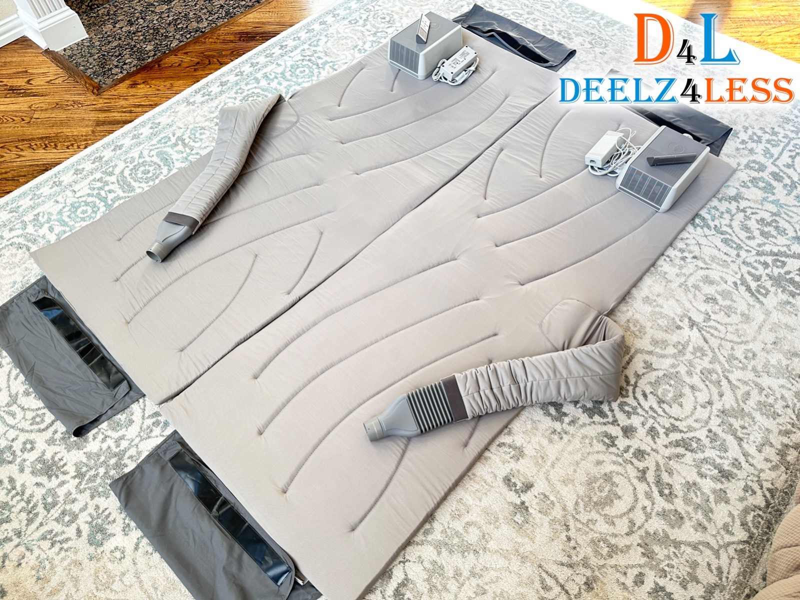 Select Comfort Sleep Number Queen Size Dual Temp Heat Cool Layer + Pump & Remote