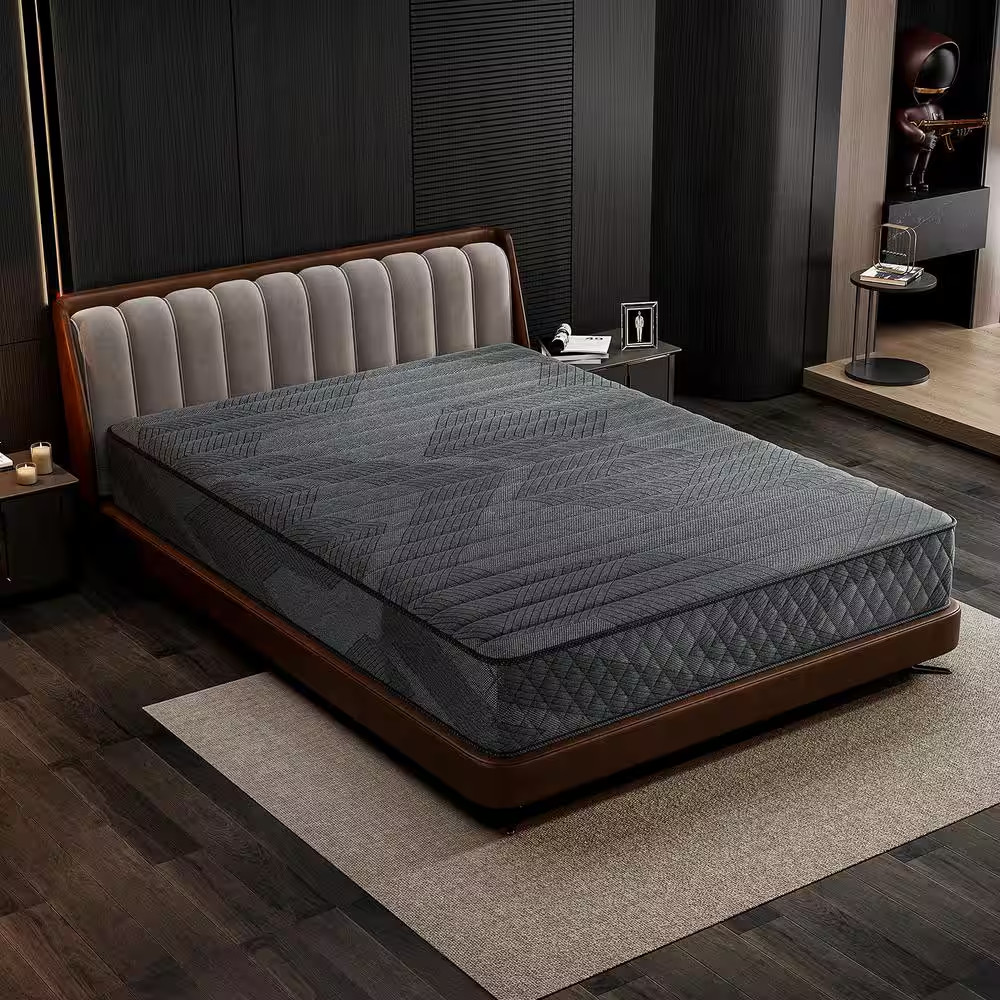 Cooling Innerspring Full Medium Memory Foam 10 In. Bed-In-A-Box Mattress