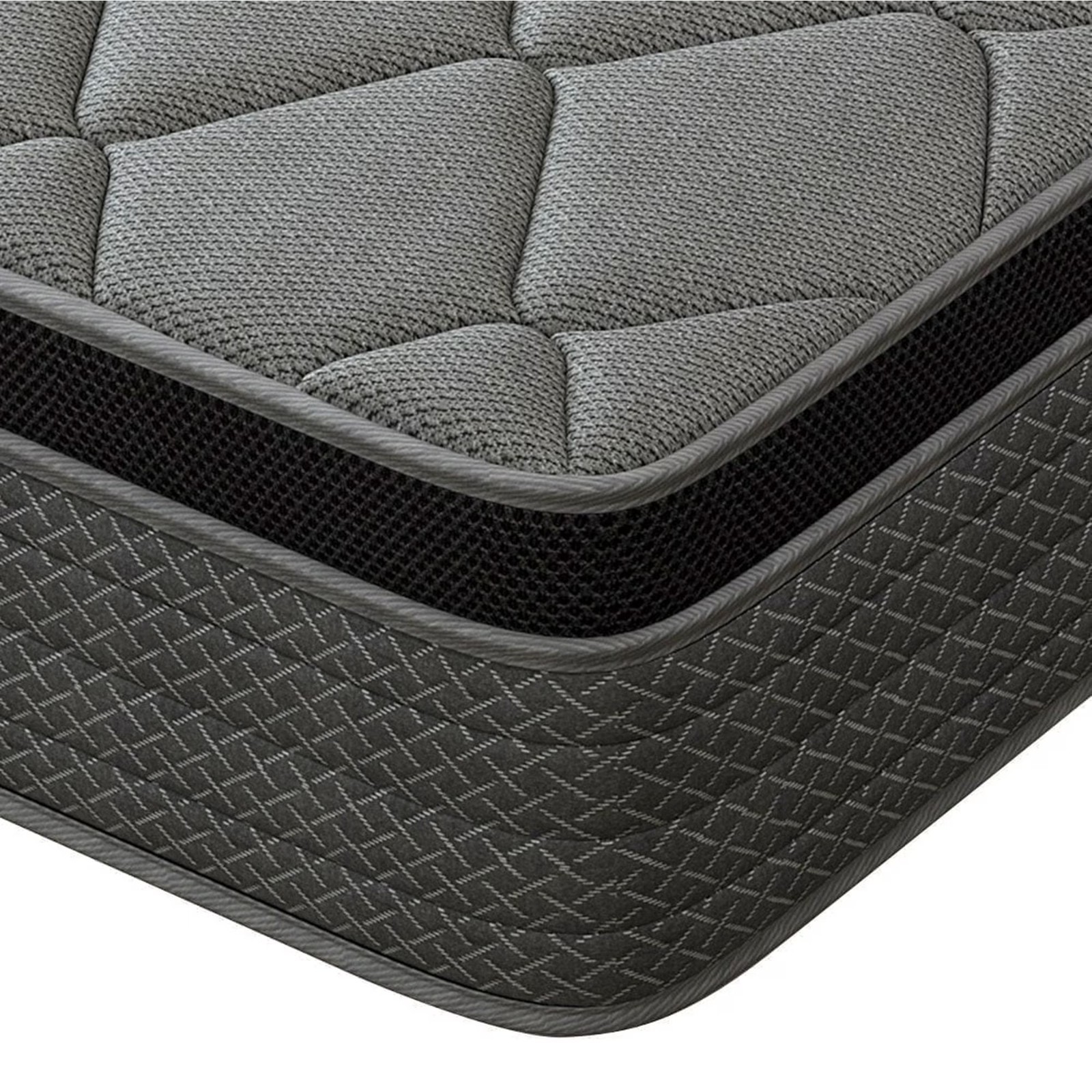 10″ Memory Foam & Spring Hybrid Mattress Cooling Support Twin Size Bed In a Box