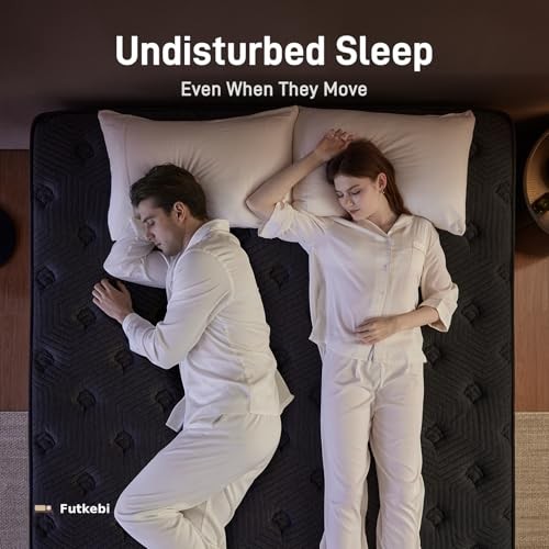 Mattress 14 Inch, Medium Firm Hybrid Mattress in a Box with Memory Full 14″