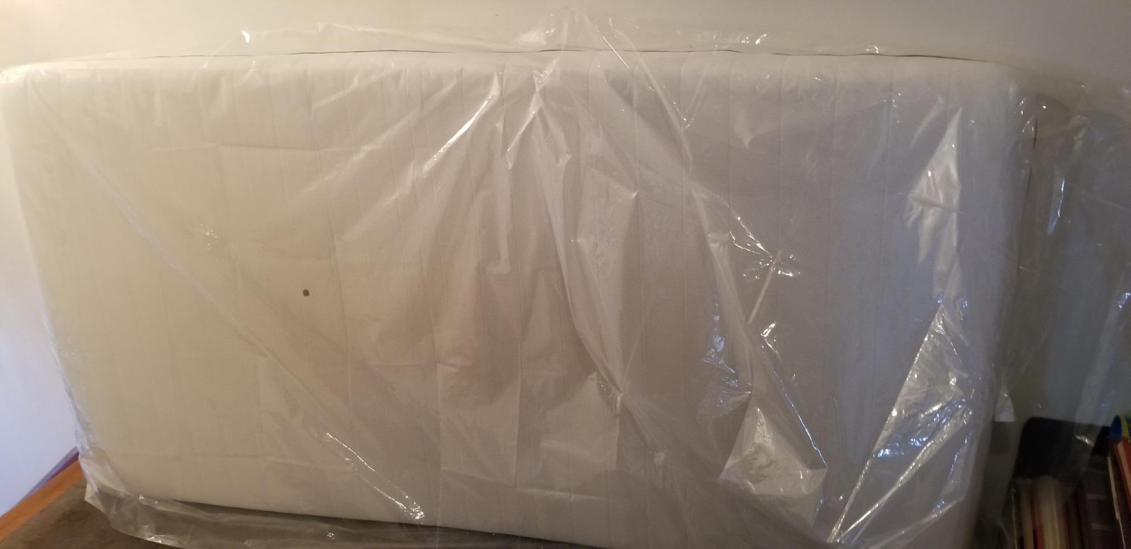 Clear Twin Mattress Storage Bag – Durable 87” x 39” x 10” Protection For Moving