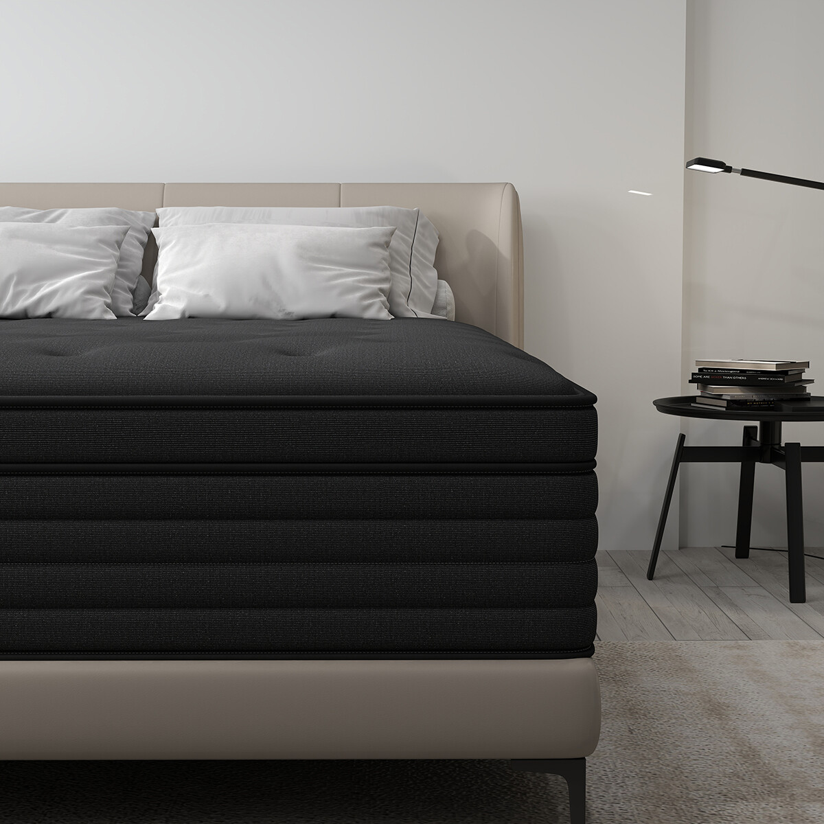 12″14″ Hybrid Mattress In A Box Innerspring Gel Memory Foam Twin Full Queen King