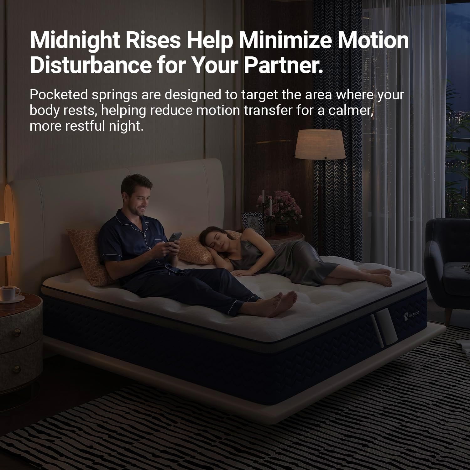 Queen Size Mattress 12 Inch, Hybrid Queen Mattress in a Box, Fiberglass-Free …