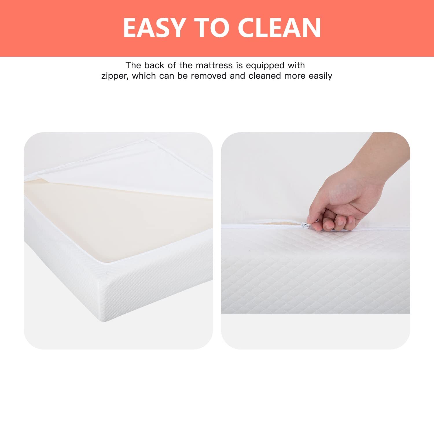 Colchón Queen De Espuma Viscoelástica 5 Pulgadas Colchones Memory Foam En Oferta