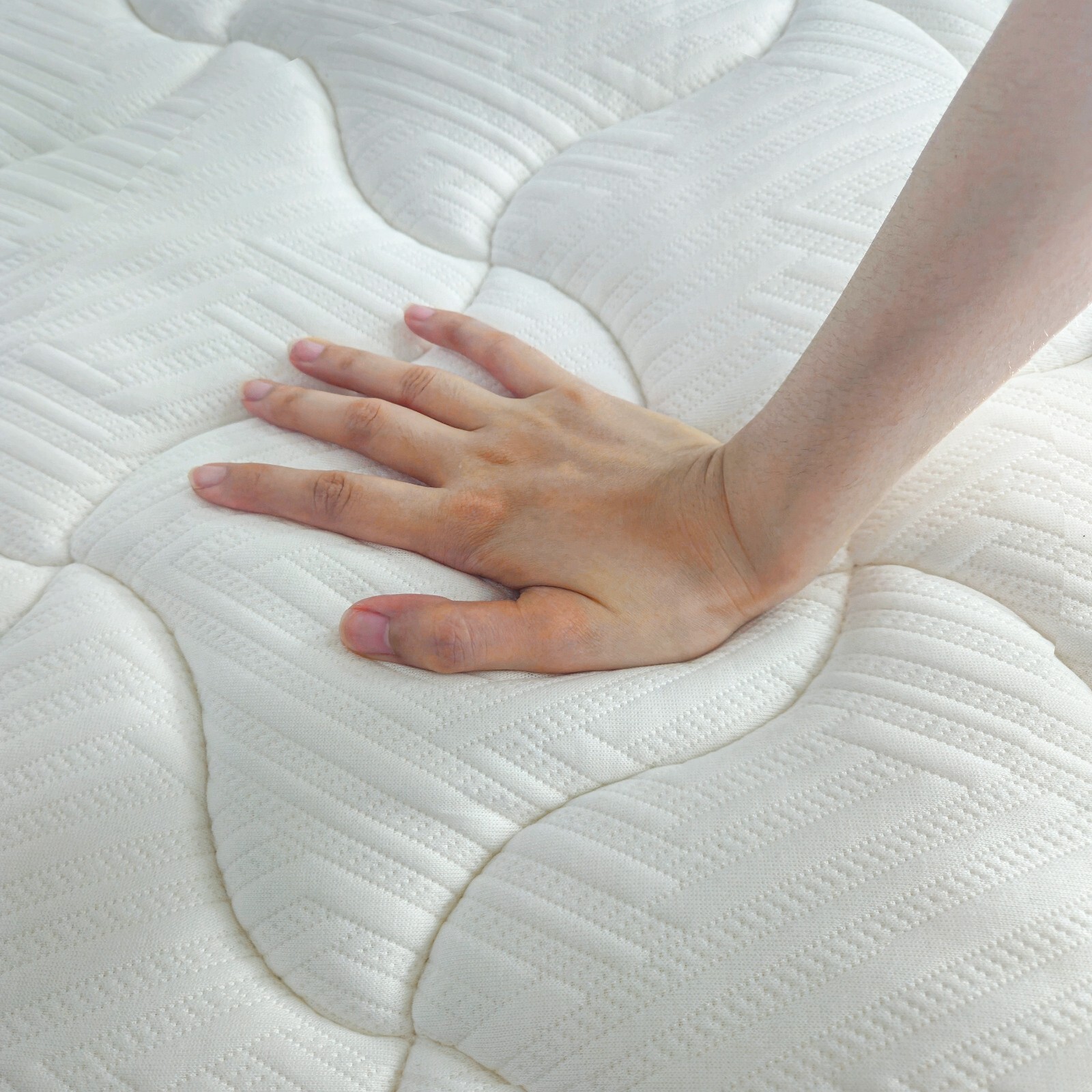 MRH 12-Inch Gel Memory Foam Mattress Twin Full Queen King Hybrid Mattress white