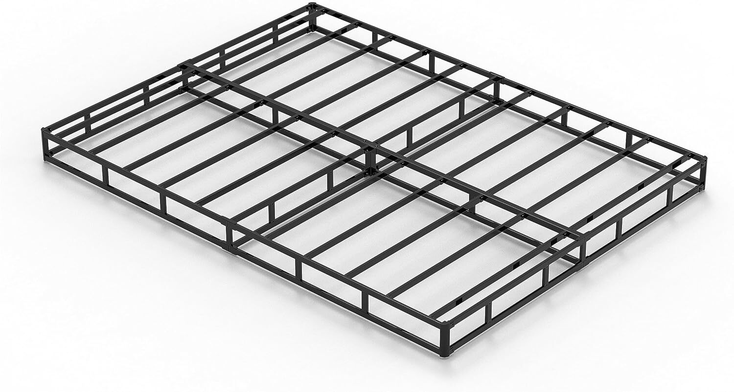 EMODA 5 Inch Box Spring Queen Size Bed Base, 3000 lbs Heavy Queen, 5