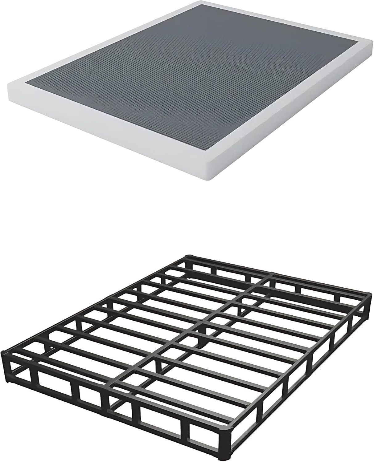6 Inch Full Box Spring and Cover Set, Box Springs Full Size, Heavy Duty Mattress
