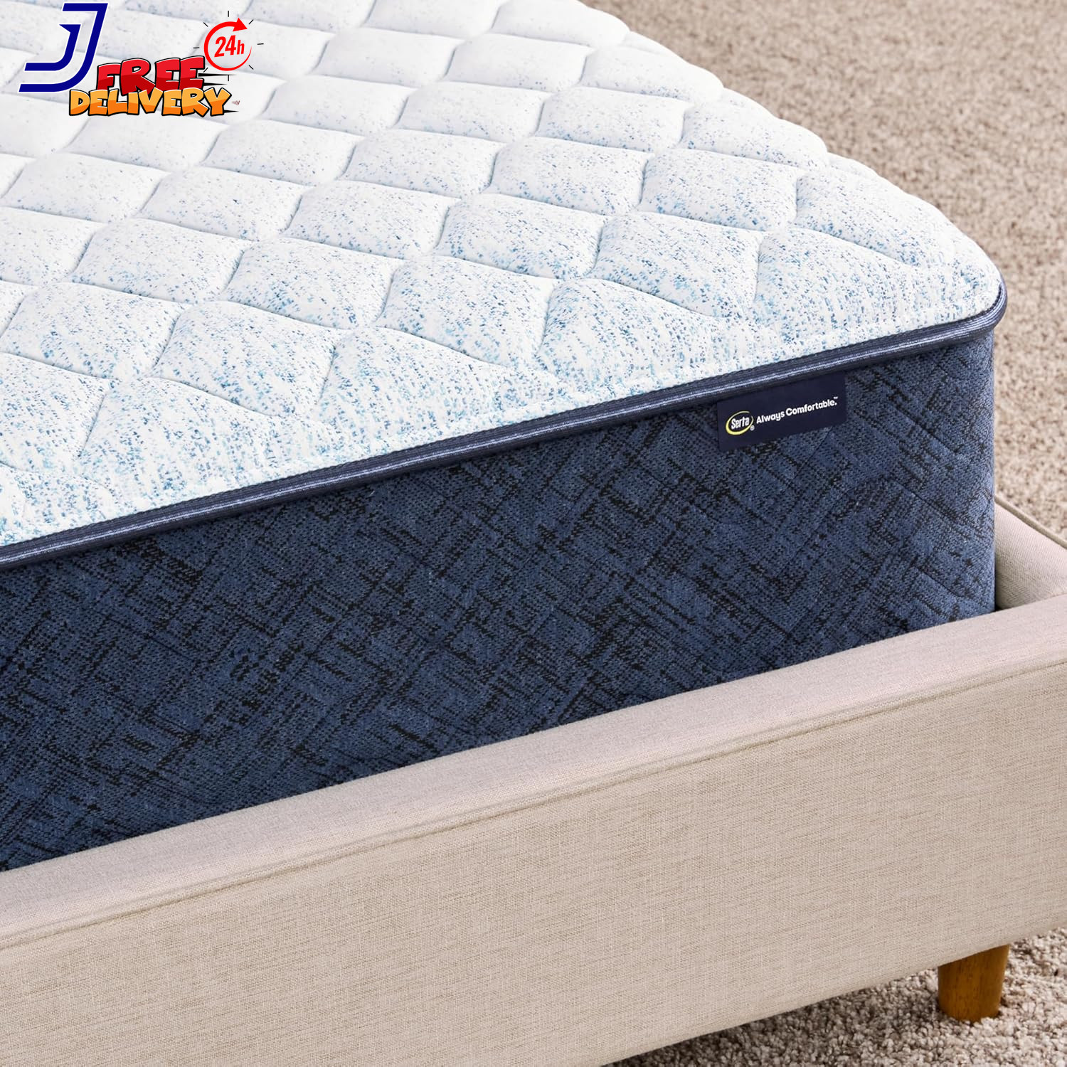 Sleeptrue Firm 11″ Twin Hybrid Mattress in a Box Cooling Mattress Breathable