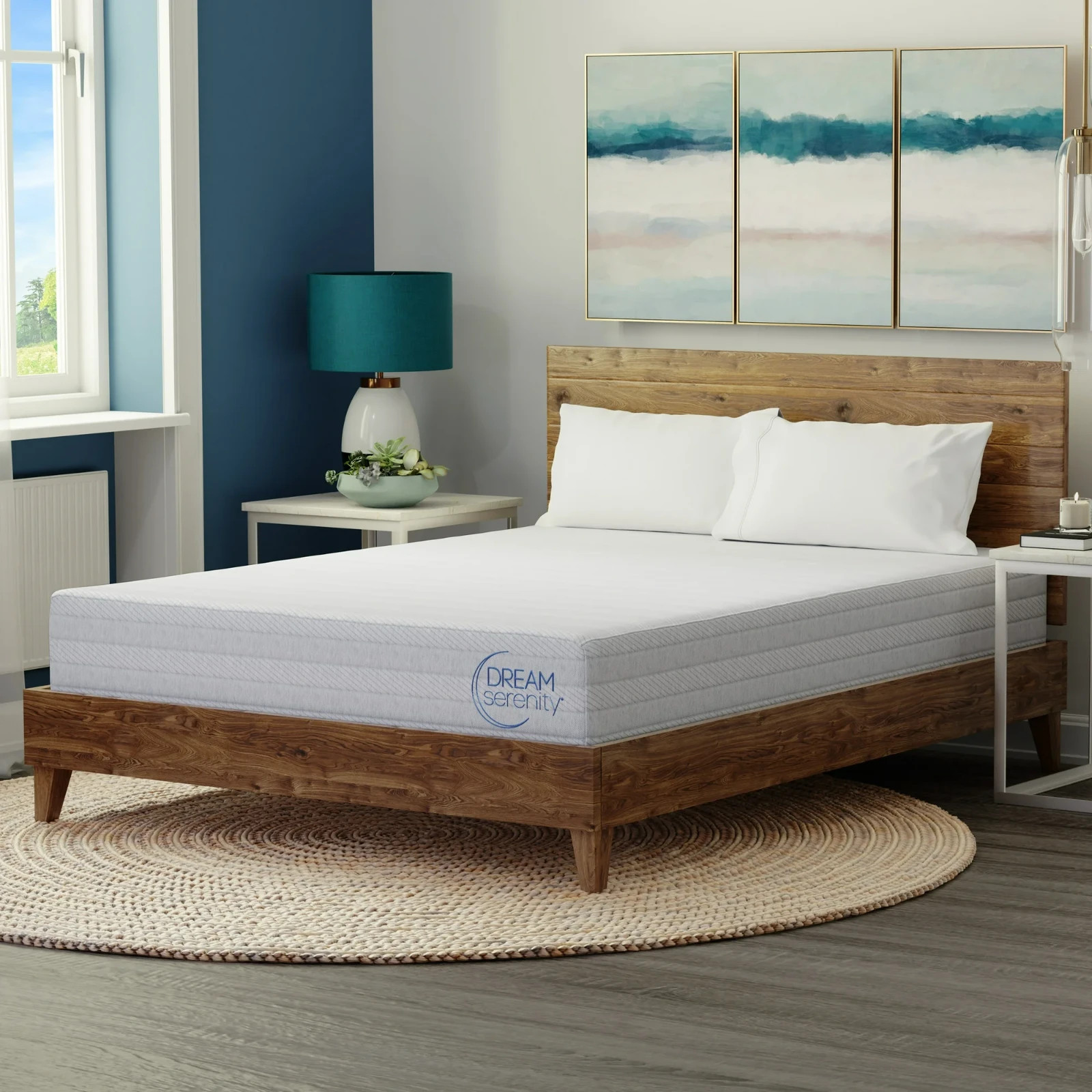 Dream Serenity Restorative 10″ Gel Memory Foam Mattress, Firm, Cal King