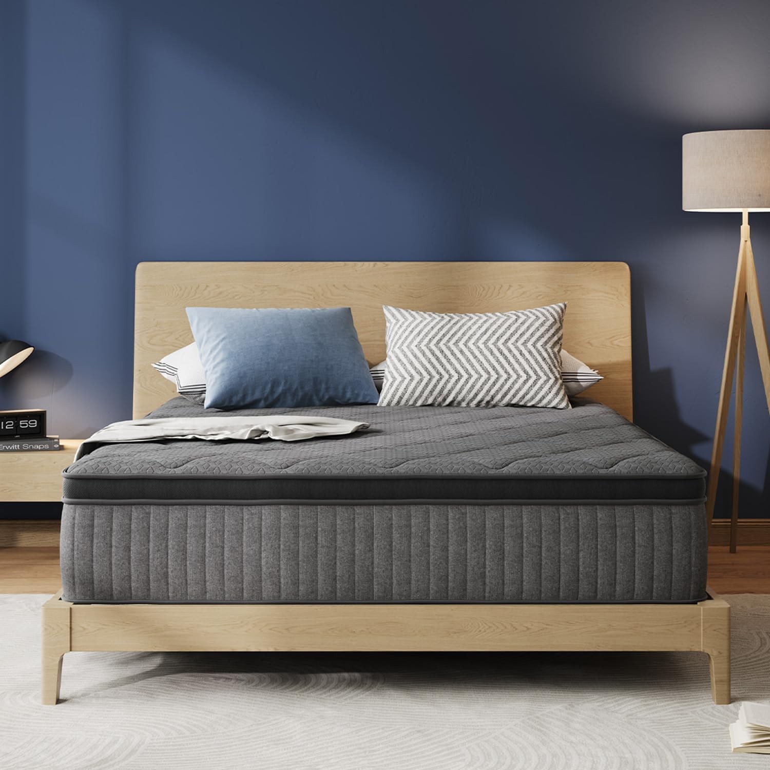 Twin Mattress 6 Inch Twin Size Mattress in a Box Kids Medium Firm Hybrid