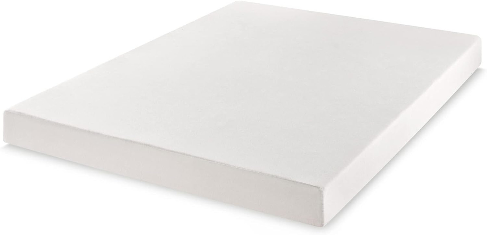 Green Tea Infused 6″ Memory Foam Full Mattress in a Box – White