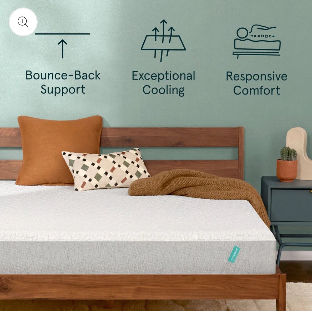 Tuft & Needle Original Queen Mattress – New In Box – Bedding Pillow Soft Sleep