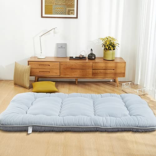 MIRUO Futon Mattress Rv Queen Short Mattress Japanese Floor Mattress Roll Up