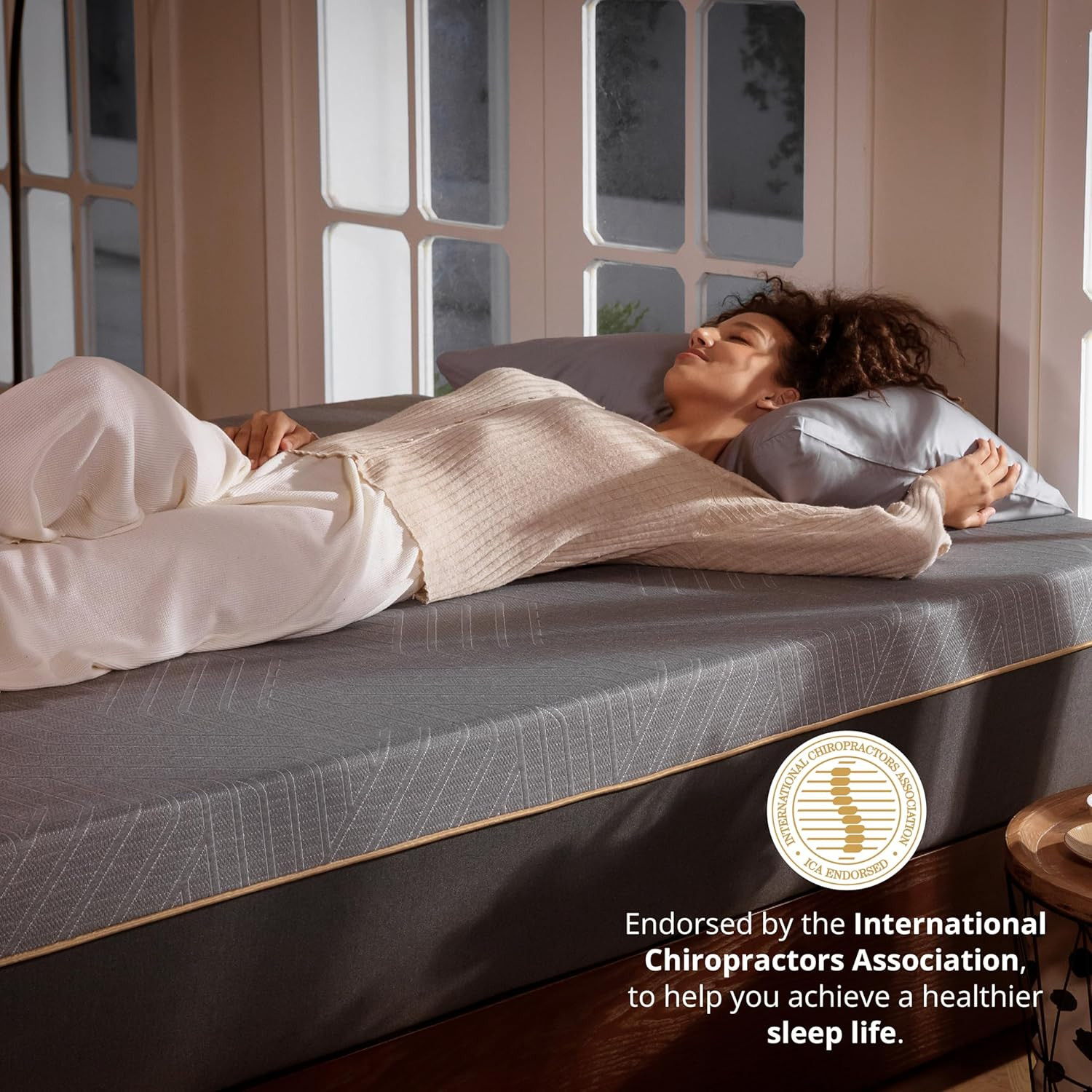 EGOHOME 12″ Cooling Copper Gel Memory Foam Mattress for Back Pain Relief