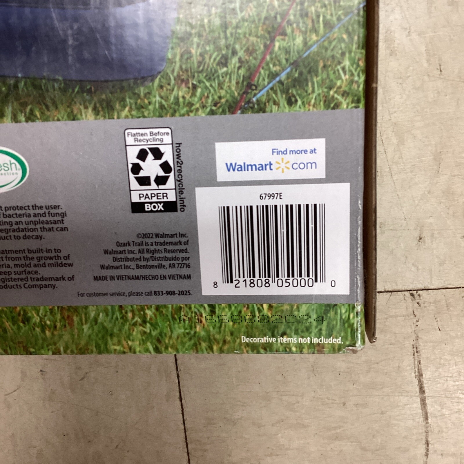 Ozark Trail Air Mattress King Airbed 10″ 80″ X 76″ BRAND NEW