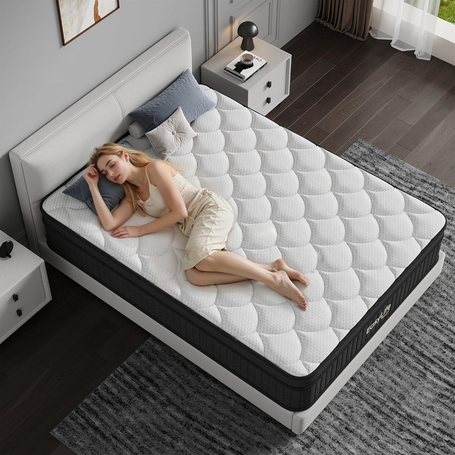 Firm Hybrid Mattress Pressure Relief Back Support Nights Trial