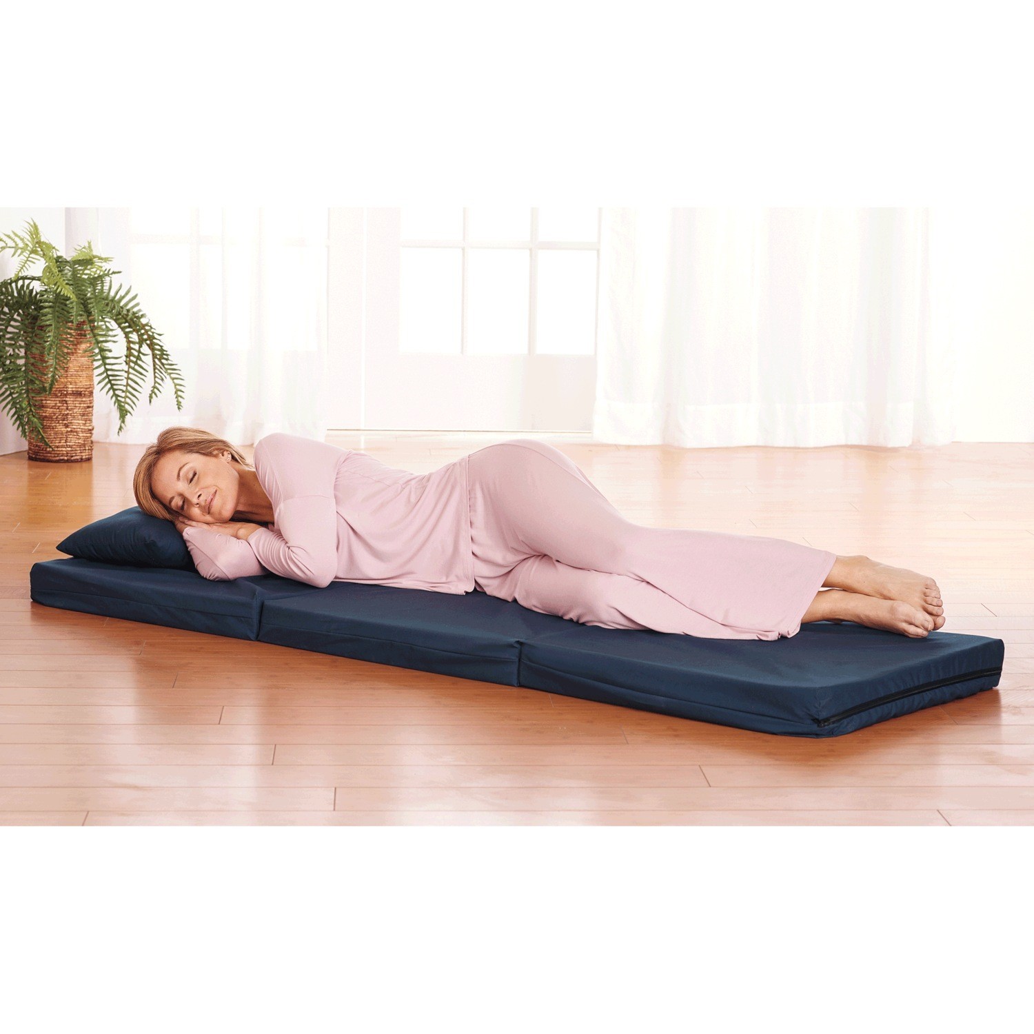 Trifold Mattress with Pillow – Free Shipping