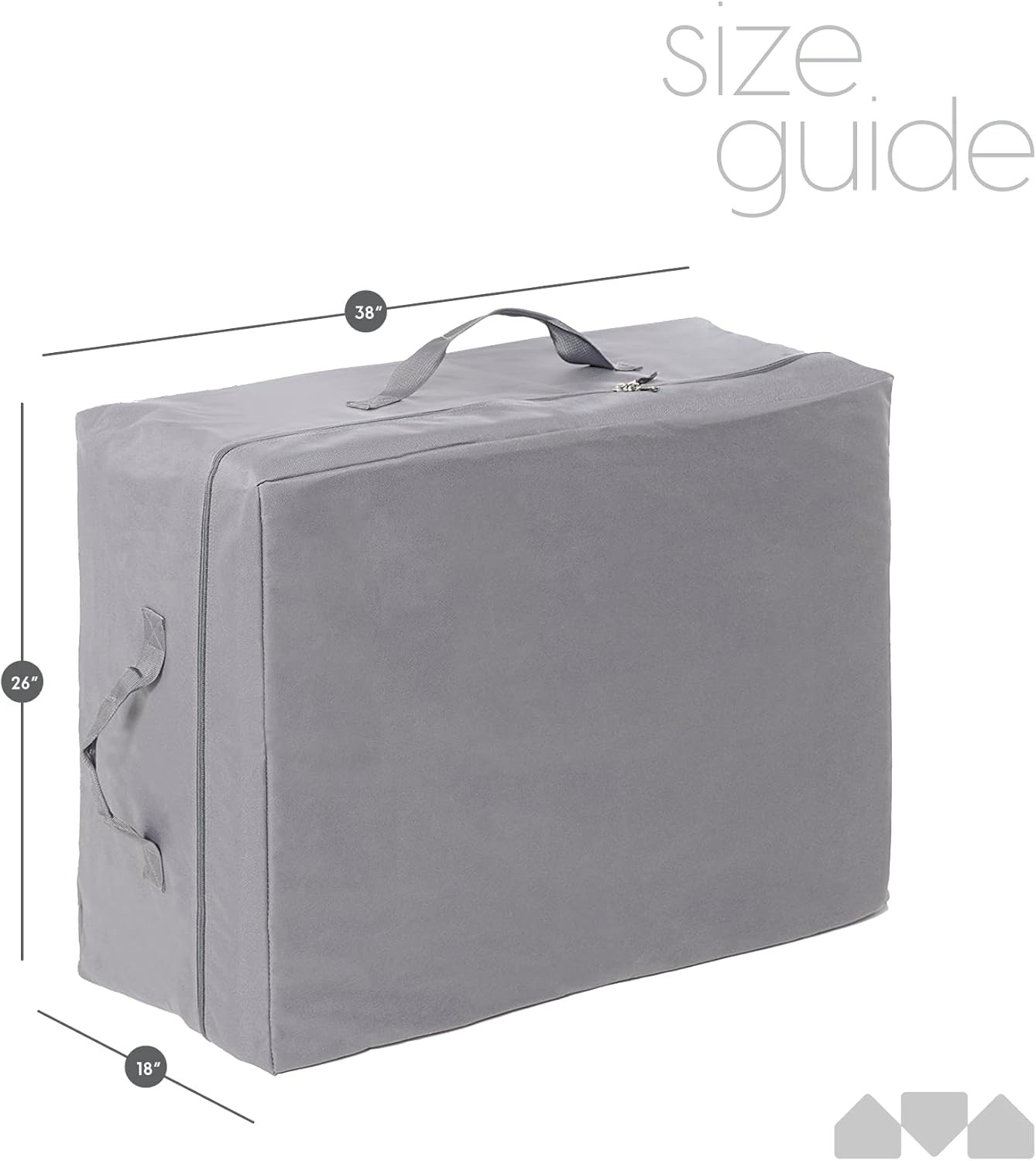Carry Case for the Tri-Folding Memory Foam Mattress 6 Inch Twin XL Size (78″ X 3