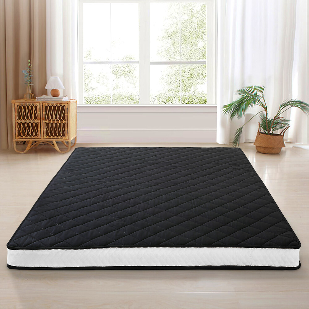 Diamond Japanese Floor Mattress Futon Mattress Folding Roll Up Topper Guest Mat