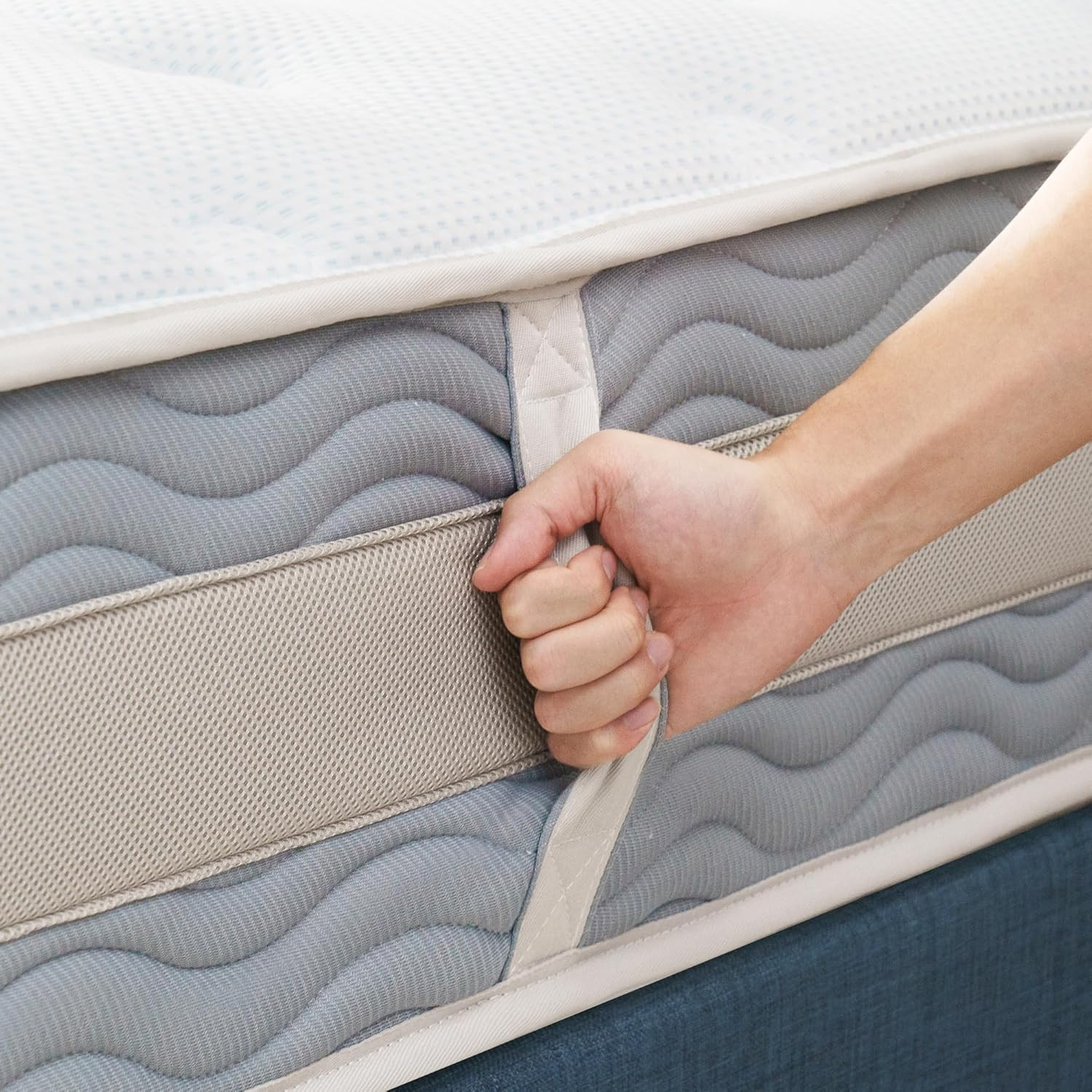 12 Inch Cooling Comfort Support Hybrid Mattress [New Version], Queen, Fiberglass