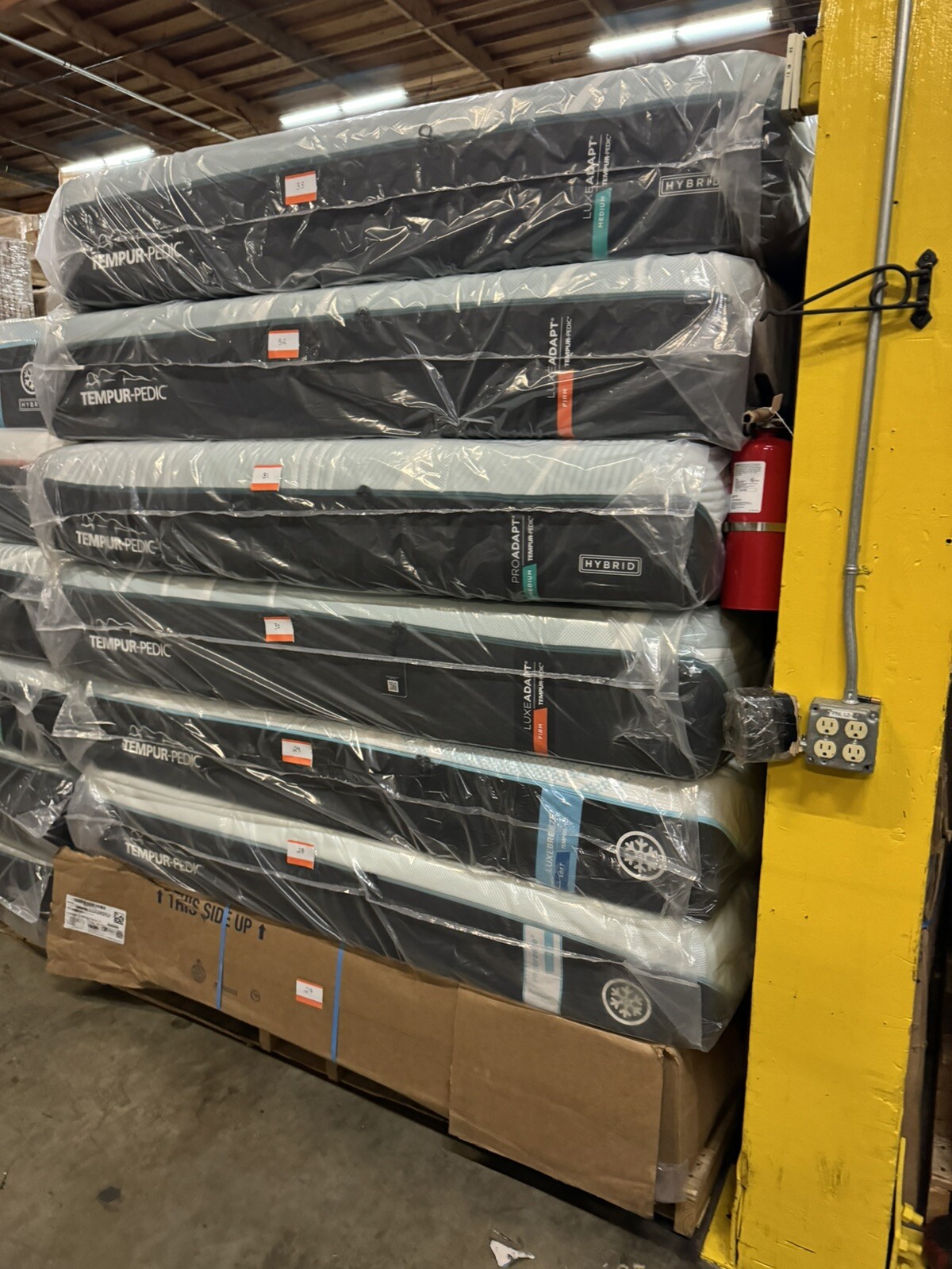 New California King TempurPedic ProAdapt 2.0 Medium Hybrid Mattress Sealed Bag