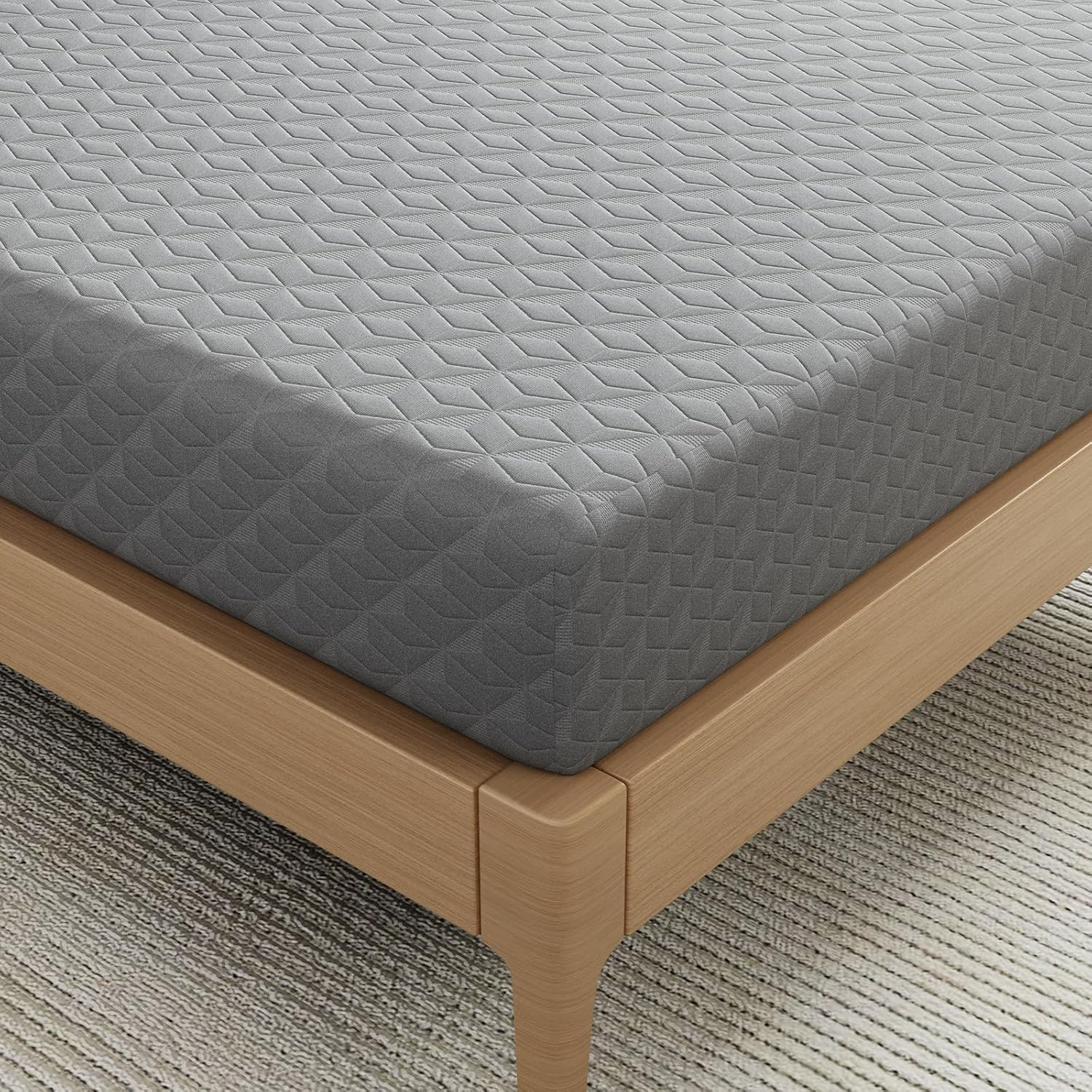 Full Size Mattress, 5 Inch Mattress Full Size Memory Foam with Gel-Infused & Air