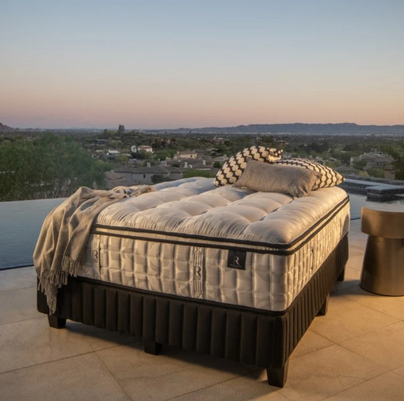 King Koil Coronet Hand Crafted Luxury Firm Euro Top California King Mattress